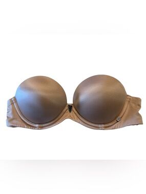Victoria’s Secret Very Sexy Padded Strapless Bra  32B Nude Tone